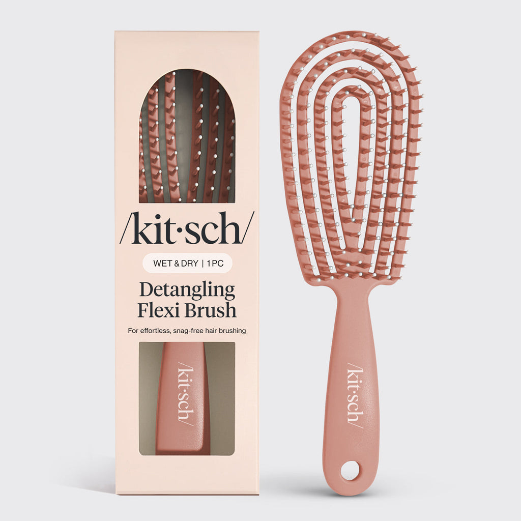 Soft Violet Detangling Flexi Brush F9