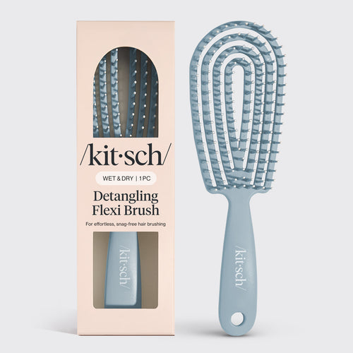 Black Detangling Flexi Brush E8