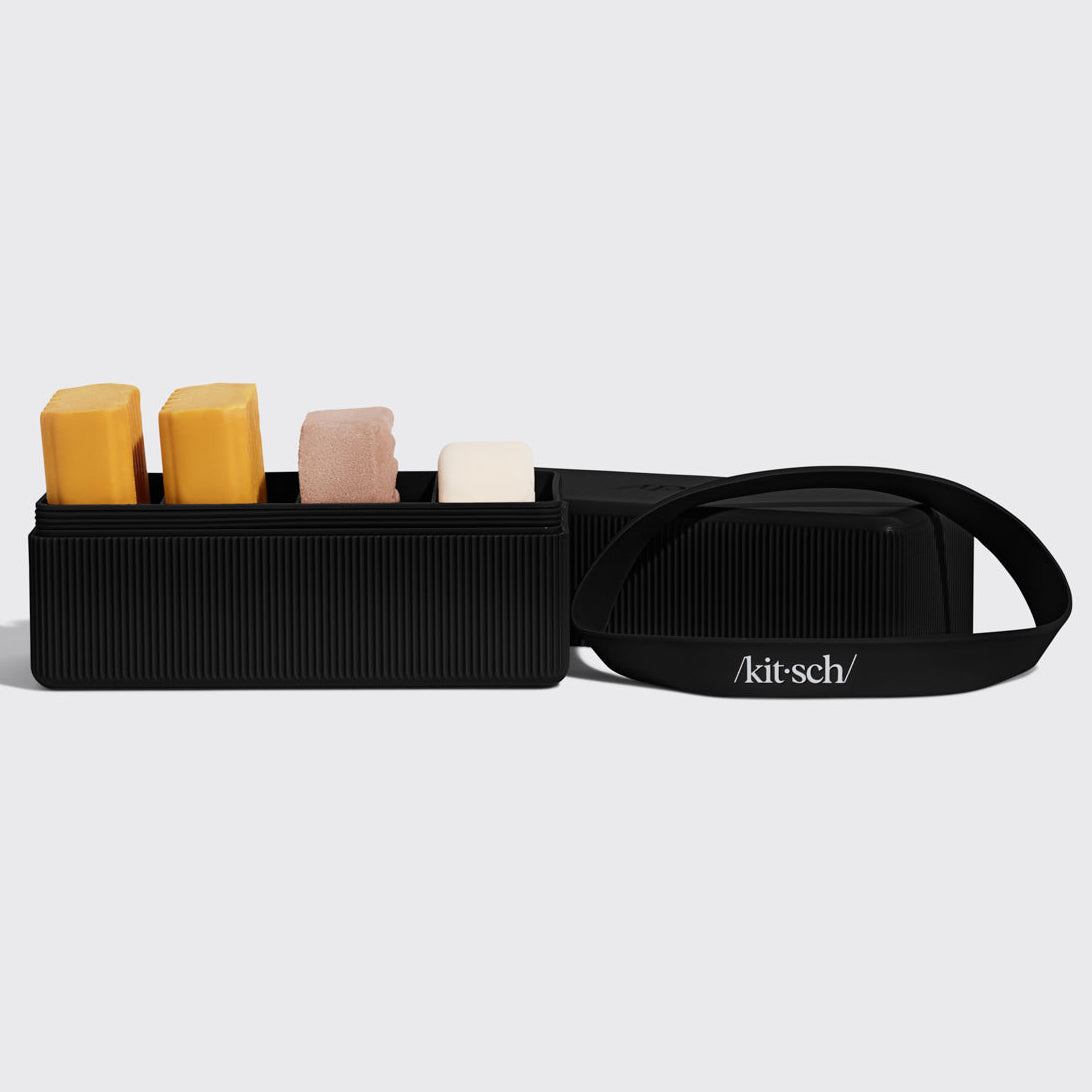 2-Compartment Travel Case - Black E7