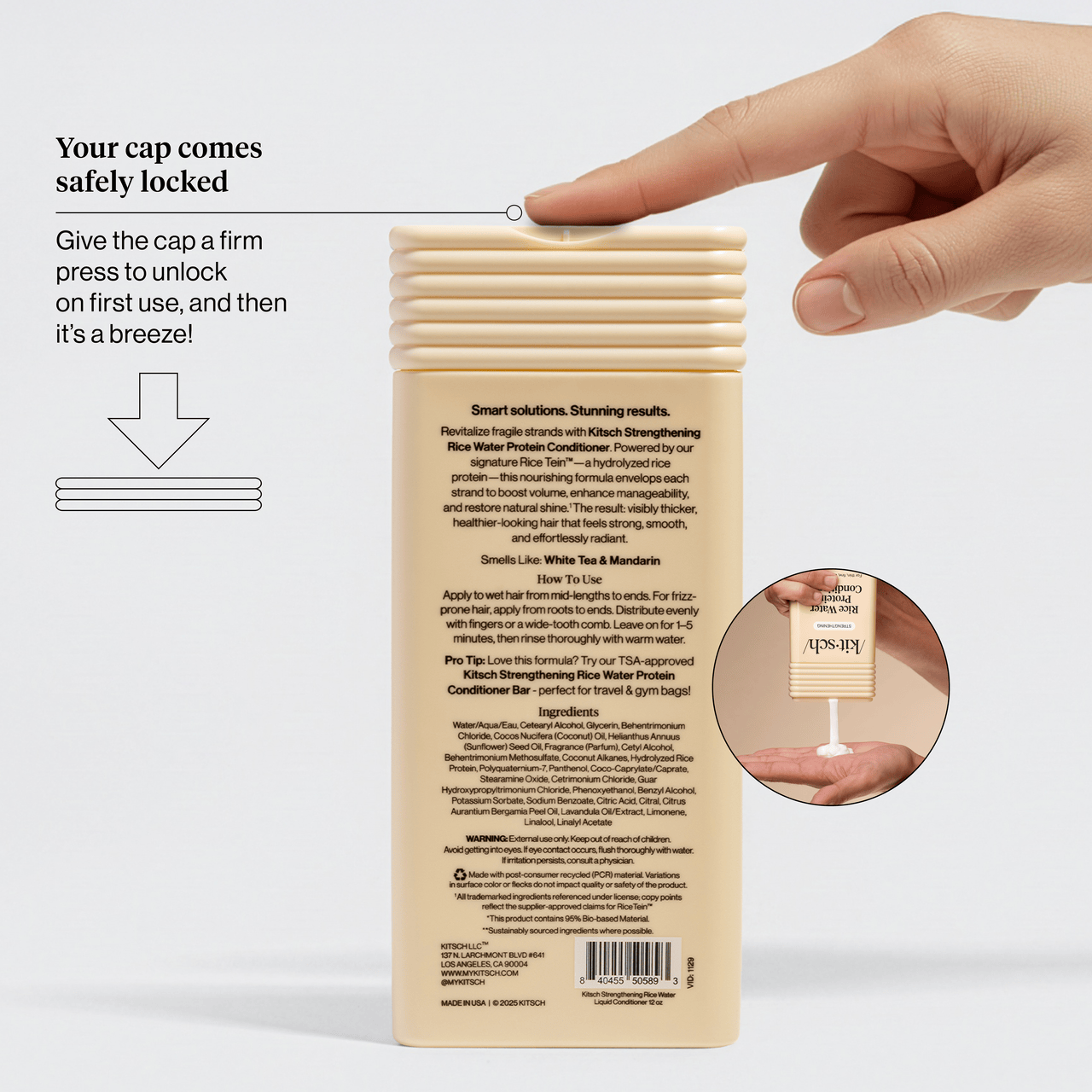 Rice Water Conditioner for Hair Growth