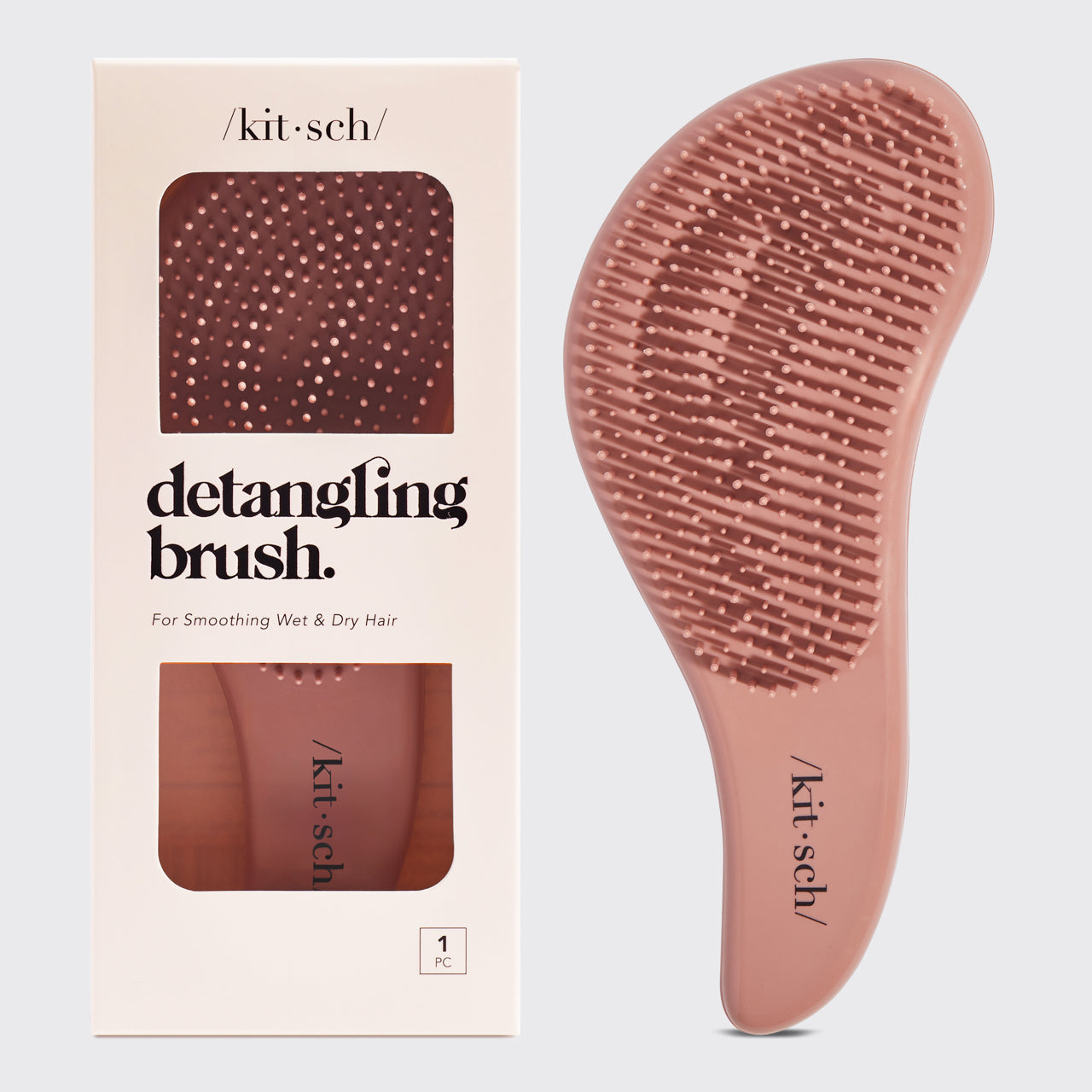 Haze Blue Detangling Brush - Terracotta Detangling Brush
